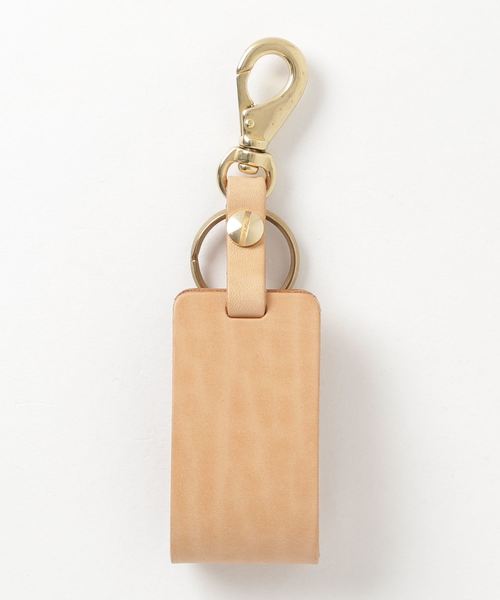 DURAM FACTORY（ドゥラムファクトリー）の「【ハイタイド限定カラー】直営店限定 DURAM ドゥラム スマートキーホルダー スマートキーケースカバー キーリング 車 Sサイズ（キーケース/キーアクセサリー・メンズ・ネイビー/ナチュラル/ダークベージュ/ダークグリーン・FREE）」の5枚目の写真