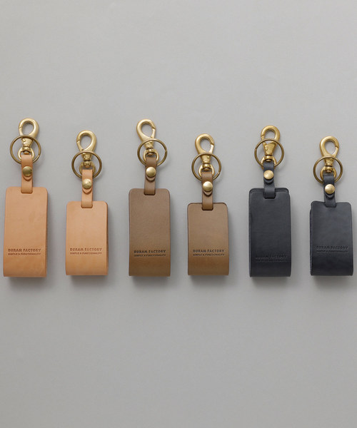 DURAM FACTORY（ドゥラムファクトリー）の「【ハイタイド限定カラー】直営店限定 DURAM ドゥラム スマートキーホルダー スマートキーケースカバー キーリング 車 Sサイズ（キーケース/キーアクセサリー・メンズ・ネイビー/ナチュラル/ダークベージュ/ダークグリーン・FREE）」の9枚目の写真
