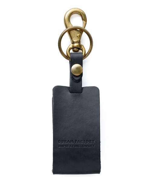 DURAM FACTORY（ドゥラムファクトリー）の「【ハイタイド限定カラー】直営店限定 DURAM ドゥラム スマートキーホルダー スマートキーケースカバー キーリング 車 Sサイズ（キーケース/キーアクセサリー・メンズ・ネイビー/ナチュラル/ダークベージュ/ダークグリーン・FREE）」の7枚目の写真