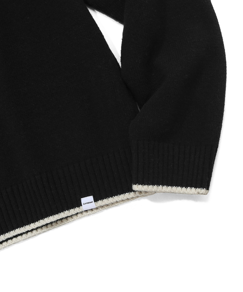 COVERNAT（カバーナット）の「ブランドロゴ クルーネックニットソー/カーディガン（ニット/セーター・メンズ・ブラック/ネイビー/レッド/アイボリー・L）」の18枚目の写真