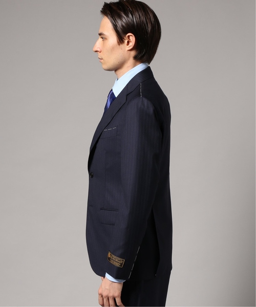 セール】CFT 3ボタン Loro Piana / ロロピアーナ シャドーストライプ