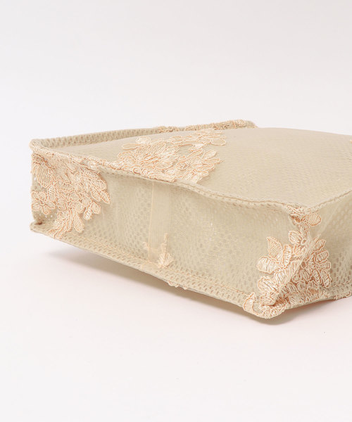 apres jour（アプレジュール）の「【apres jour×ARIAZ】ヴィンテージレースバッグS（トートバッグ・レディース・アイボリー・FREE）」の5枚目の写真