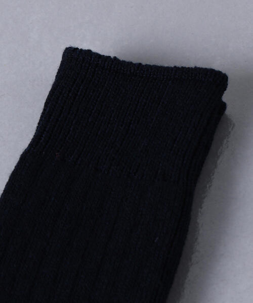 ROTOTO(ロトト)の「<RoToTo(ロトト)> リブ ソックス(ソックス/靴下・メンズ・ダークグリーン/ネイビー/レッド/ワインレッド/ホワイト/ブラック・MEDIUM)」の7枚目の写真