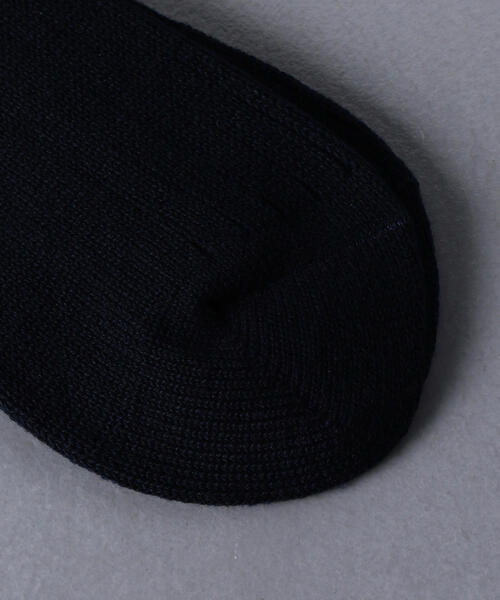 ROTOTO(ロトト)の「<RoToTo(ロトト)> リブ ソックス(ソックス/靴下・メンズ・ダークグリーン/ネイビー/レッド/ワインレッド/ホワイト/ブラック・MEDIUM)」の10枚目の写真