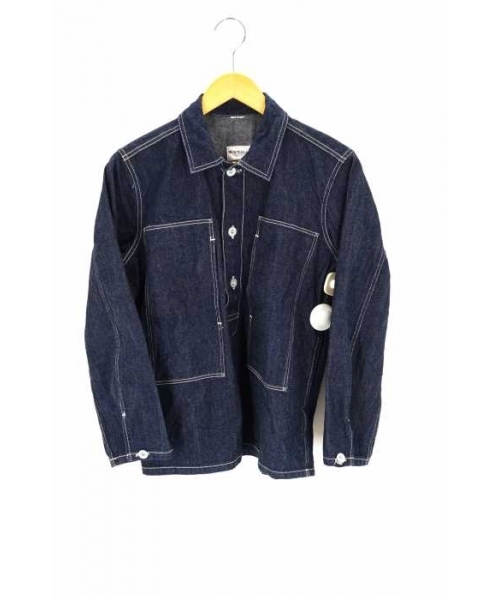 ブランド古着】UNIFORM WORK BLUE DENIM デニムプルオーバーシャツ 
