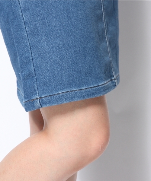 CIAOPANIC（チャオパニック）の「カットライクデニムコクーンSK（スカート・レディース・ライトブルー/オフホワイト・FREE）」の6枚目の写真