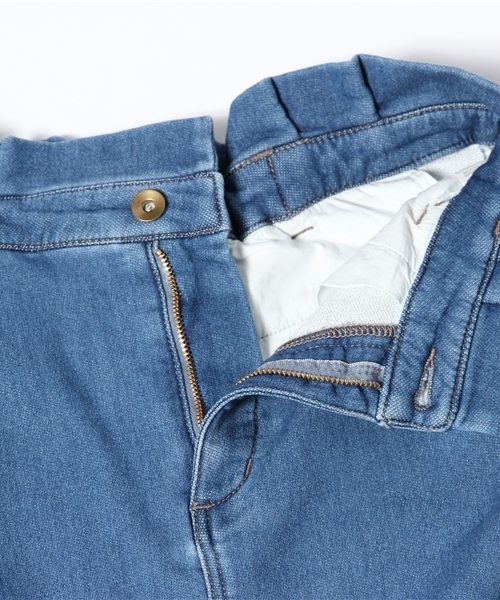 CIAOPANIC（チャオパニック）の「カットライクデニムコクーンSK（スカート・レディース・ライトブルー/オフホワイト・FREE）」の7枚目の写真