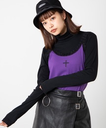 WEGO | WEGO/【2点セット】キャミセットハイネックロンT(Tシャツ/カットソー)