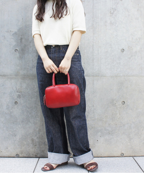 ICY LEATHER MINI BOSTON（ボストンバッグ）｜TIDEWAY（タイドウェイ