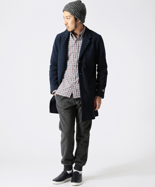 BEAMS（ビームス）の「◎BEAMS / レザー スリッポン（スニーカー・メンズ・ホワイト/ネイビー/ブラック・41/39/42/43/40）」の11枚目の写真