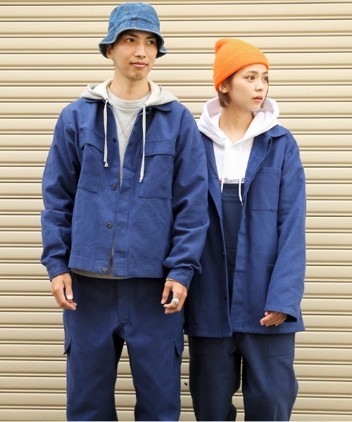 WAIPER.inc(ワイパーインク)の「イタリア軍 モールスキン サロペット オーバーオール(サロペット/オーバーオール・メンズ・ネイビー・54/56/58/60/62/64)」の5枚目の写真