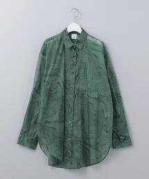6 | ＜6(ROKU)＞SUKE MARBLE PRINT SHIRT/シャツ(シャツ/ブラウス)