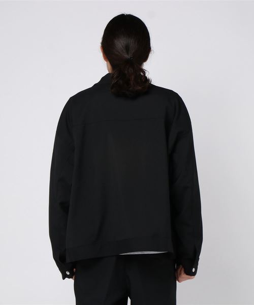 WEGO(ウィゴー)の「WEGO/【セットアップ対応商品】TRルーズショートブルゾン/シャツジャケット(ブルゾン・メンズ・ブラック/グレー系その他2/ベージュ系その他2・MEDIUM/LARGE)」の7枚目の写真