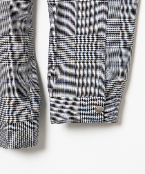 WEGO(ウィゴー)の「WEGO/【セットアップ対応商品】TRルーズショートブルゾン/シャツジャケット(ブルゾン・メンズ・ブラック/グレー系その他2/ベージュ系その他2・MEDIUM/LARGE)」の15枚目の写真