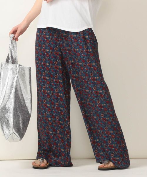 SHIPS any(シップス エニィ)の「SHIPS any:PARIS AUTHENTIQUE プリントパンツ◇(その他パンツ・レディース・グレー/イエロー/ネイビー/ブルー/チャコールグレー・38/36)」の3枚目の写真