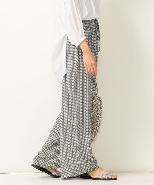 SHIPS any(シップス エニィ)の「SHIPS any:PARIS AUTHENTIQUE プリントパンツ◇(その他パンツ・レディース・グレー/イエロー/ネイビー/ブルー/チャコールグレー・38/36)」の6枚目の写真