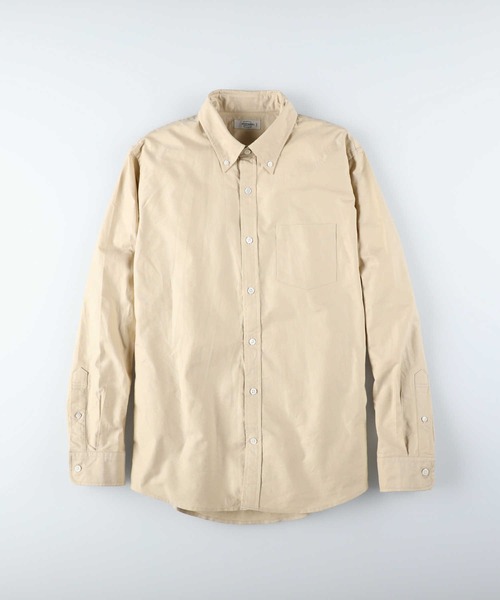 HARVARD（ハーバード）の「【HARVARD】オックスボタンダウンシャツ（シャツ/ブラウス・メンズ・キナリ/パープル/ライトグレー・XL/S/L/M）」の2枚目の写真