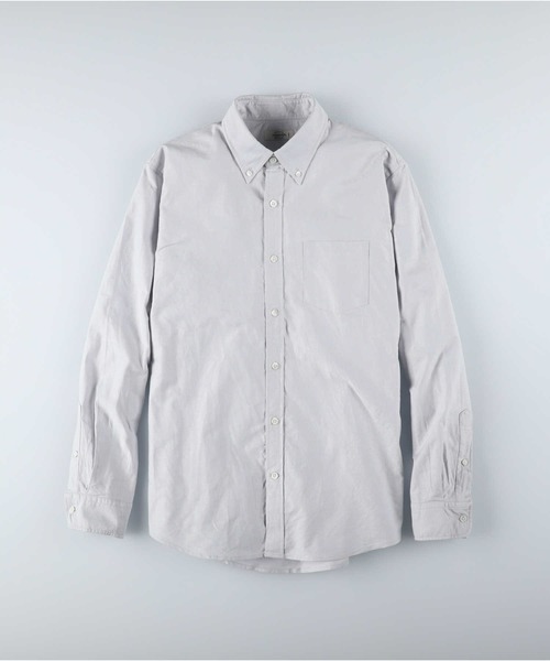 HARVARD（ハーバード）の「【HARVARD】オックスボタンダウンシャツ（シャツ/ブラウス・メンズ・キナリ/パープル/ライトグレー・XL/S/L/M）」の10枚目の写真