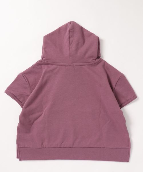 LOWRYS FARM（ローリーズファーム）の「ＢＩＧフーディーＳＳ　880887（パーカー・キッズ・パープル系その他/オフホワイト/チャコールグレー・X-LARGE/MEDIUM/LARGE）」の4枚目の写真