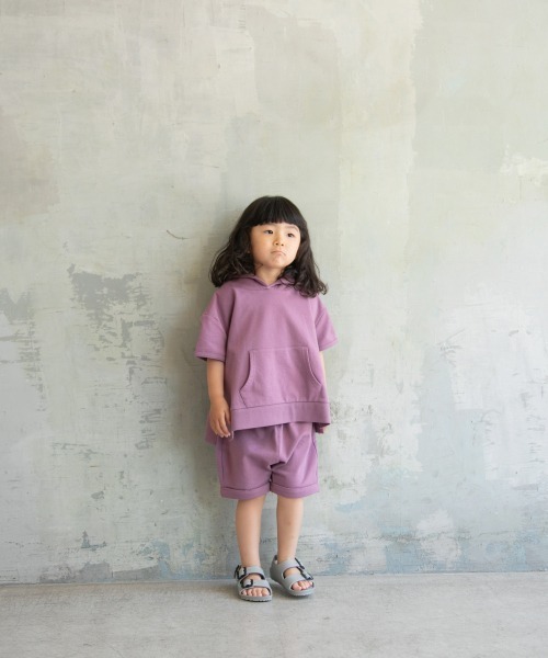 LOWRYS FARM（ローリーズファーム）の「ＢＩＧフーディーＳＳ　880887（パーカー・キッズ・パープル系その他/オフホワイト/チャコールグレー・X-LARGE/MEDIUM/LARGE）」の5枚目の写真