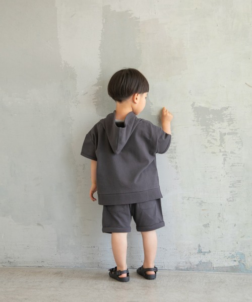 LOWRYS FARM（ローリーズファーム）の「ＢＩＧフーディーＳＳ　880887（パーカー・キッズ・パープル系その他/オフホワイト/チャコールグレー・X-LARGE/MEDIUM/LARGE）」の9枚目の写真