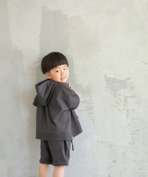 LOWRYS FARM（ローリーズファーム）の「ＢＩＧフーディーＳＳ　880887（パーカー・キッズ・パープル系その他/オフホワイト/チャコールグレー・X-LARGE/MEDIUM/LARGE）」の10枚目の写真