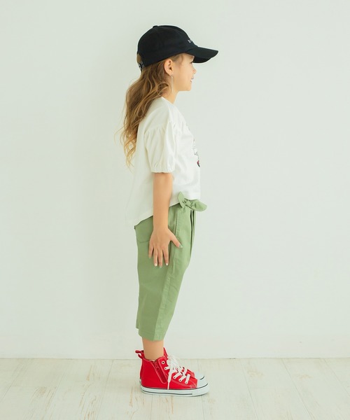 BRANSHES（ブランシェス）の「ガールスプリントTシャツ（Tシャツ/カットソー・キッズ・サックスブルー/アイボリー・80ｃｍ/150cm/110cm/100cm/90cm/130cm/140cm/120cm）」の13枚目の写真