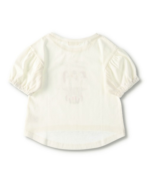 BRANSHES（ブランシェス）の「ガールスプリントTシャツ（Tシャツ/カットソー・キッズ・サックスブルー/アイボリー・80ｃｍ/150cm/110cm/100cm/90cm/130cm/140cm/120cm）」の8枚目の写真