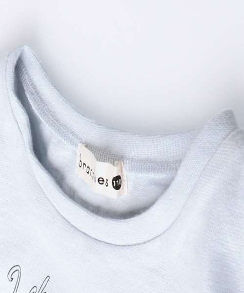 BRANSHES（ブランシェス）の「ガールスプリントTシャツ（Tシャツ/カットソー・キッズ・サックスブルー/アイボリー・80ｃｍ/150cm/110cm/100cm/90cm/130cm/140cm/120cm）」の16枚目の写真