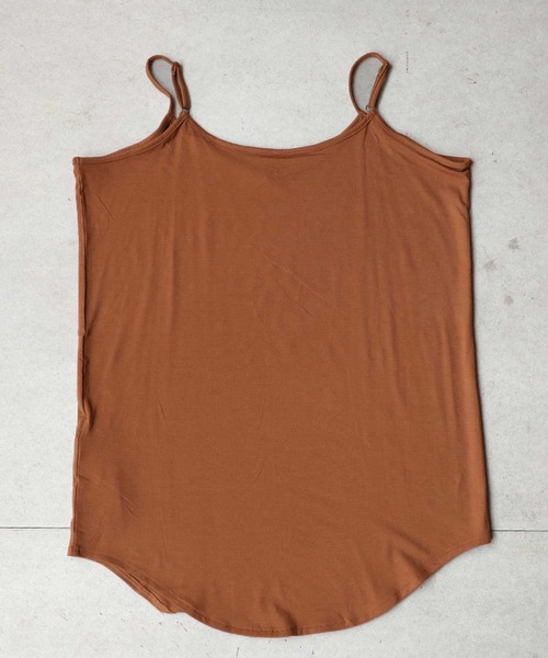 antiqua（アンティカ）の「レイヤードロングキャミソール（キャミソール・レディース・ブラック/オフホワイト/モカ/チョコ/ブラウン系その他/ブラウン系その他2・M/L）」の15枚目の写真