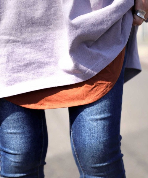 antiqua（アンティカ）の「レイヤードロングキャミソール（キャミソール・レディース・ブラック/オフホワイト/モカ/チョコ/ブラウン系その他/ブラウン系その他2・M/L）」の9枚目の写真