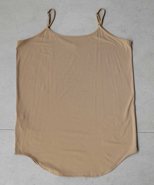 antiqua（アンティカ）の「レイヤードロングキャミソール（キャミソール・レディース・ブラック/オフホワイト/モカ/チョコ/ブラウン系その他/ブラウン系その他2・M/L）」の16枚目の写真