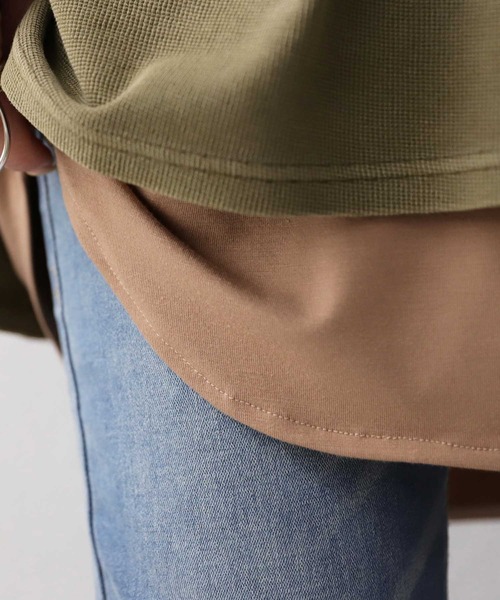 antiqua（アンティカ）の「レイヤードロングキャミソール（キャミソール・レディース・ブラック/オフホワイト/モカ/チョコ/ブラウン系その他/ブラウン系その他2・M/L）」の17枚目の写真