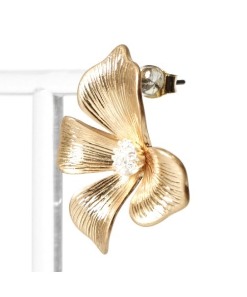 ペタルフラワーピアス（ピアス（片耳用））｜flower（フラワー
