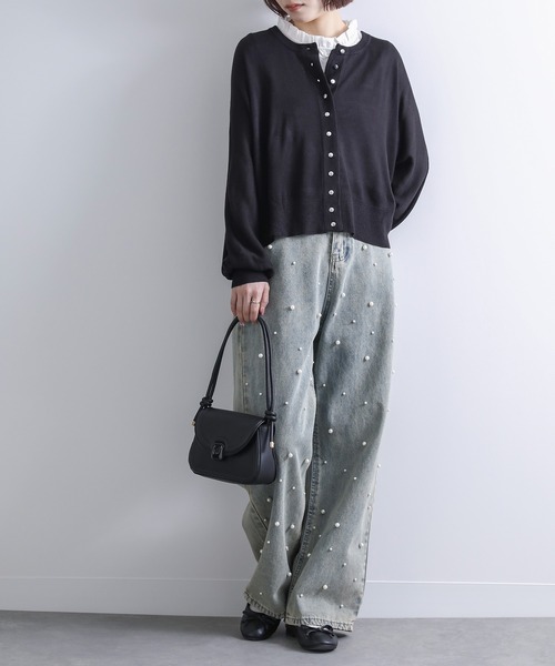 n'OrLABEL(ノアールレーベル)の「『フリル襟インナータンクトップ』(タンクトップ・レディース・オフホワイト/ブラック・1/2)」の14枚目の写真