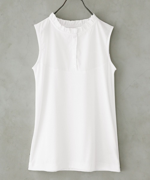 フリル襟インナータンクトップ』（タンクトップ）｜n'OrLABEL