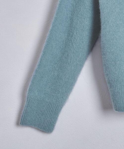 ☆UNITED ARROWS☆UBCBファーVネックニット UNITED ARROWS（ユナイテッドアローズ）の「UBCB ファー Vネック