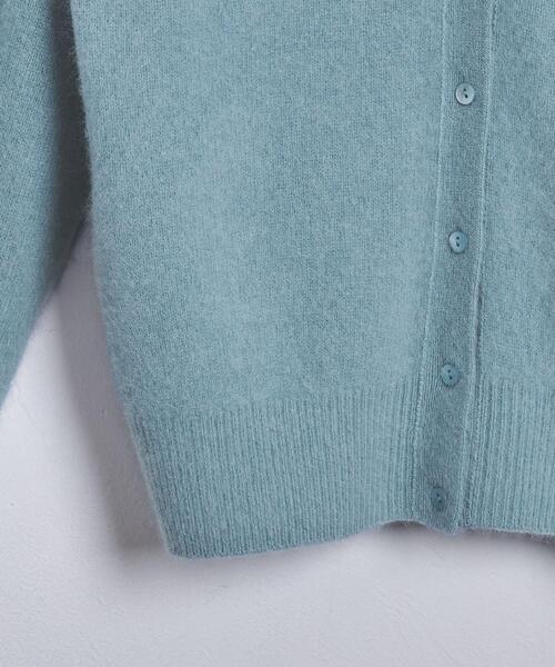 新品タグ付き☺︎ユナイテッドアローズ　UBCB ファー Vネック カーディガン UNITED ARROWS（ユナイテッドアローズ）の「UBCB ファー Vネック