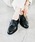 Jalan Sriwijaya�i�W�������X���E�@���j�́uJalan Sriwijaya/5623 CALF BLACK LEATHER SOLE/�X�g���[�g�`�b�v�i�h���X�V���[�Y�j�v�b�u���b�N