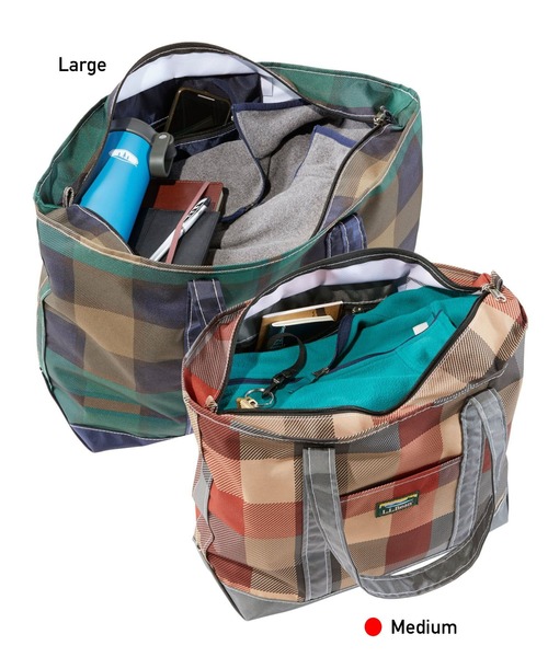 L.L.Bean（エルエルビーン）の「エブリデイ・ライトウェイト・トート、プラッド ミディアム（トートバッグ・レディース・グリーン系その他/レッド系その他/ブルー系その他/グレー系その他/レッド系その他2/ブルー系その他2/ブルー系その他3・ONE SIZE）」の8枚目の写真
