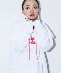 Satellite（サテライト）の「【SATELLITE/サテライト】BOXX LOGO SWEAT LONG HOODIE ビッグシルエット ロゴ スウェット（ワンピース・レディース）」