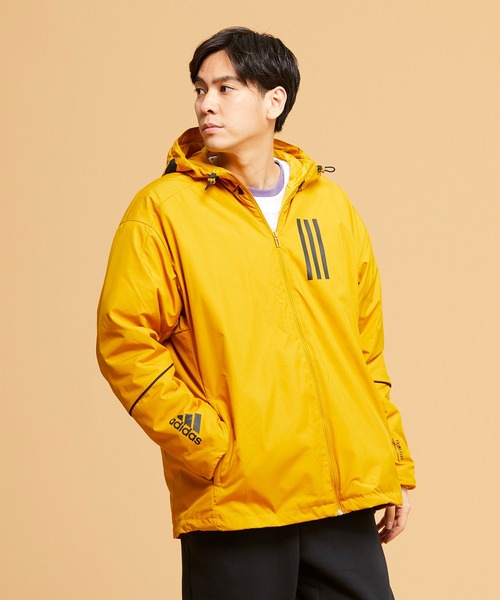 adidas（アディダス）｜メンズのナイロンジャケット（イエロー系