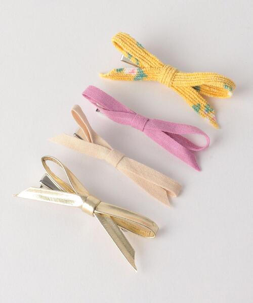 Green Label Relaxing グリーンレーベルリラクシング の Rockahula Kids ロッカフラキッズ Bow クリップ バレッタ ヘアクリップ Wear