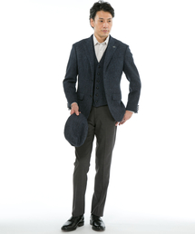 J.PRESS X HARRIS TWEED テーラードジャケット ヘリンボーン LOVAT】 LAVEROCK TWEED ヘリンボーン ジャケット(504984183