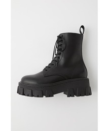 MOUSSY | LACE UP CHUNKY SOLE ブーツ(ブーツ)