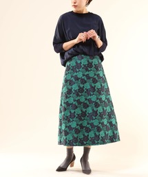 Liesse | 花柄ジャガードスカート(スカート)