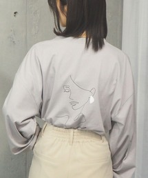 tiptop（ティップトップ）の「2021SS アソート線画プリントロンT（Tシャツ/カットソー）」