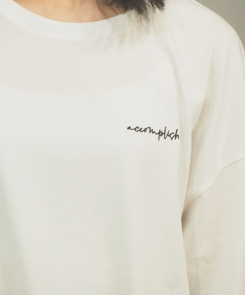 tiptop（ティップトップ）の「2021SS アソート線画プリントロンT（Tシャツ/カットソー・レディース・ブラック/オフホワイト/サックスブルー/グリーン/ホワイト系その他/ブラック系その他・FREE）」の13枚目の写真