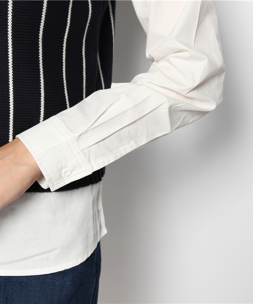 Chico（チコ）の「ベスト重ねSH（ニット/セーター・レディース・グリーン/グレー/ホワイト/ブルー・FREE）」の12枚目の写真