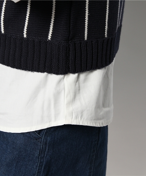 Chico（チコ）の「ベスト重ねSH（ニット/セーター・レディース・グリーン/グレー/ホワイト/ブルー・FREE）」の13枚目の写真